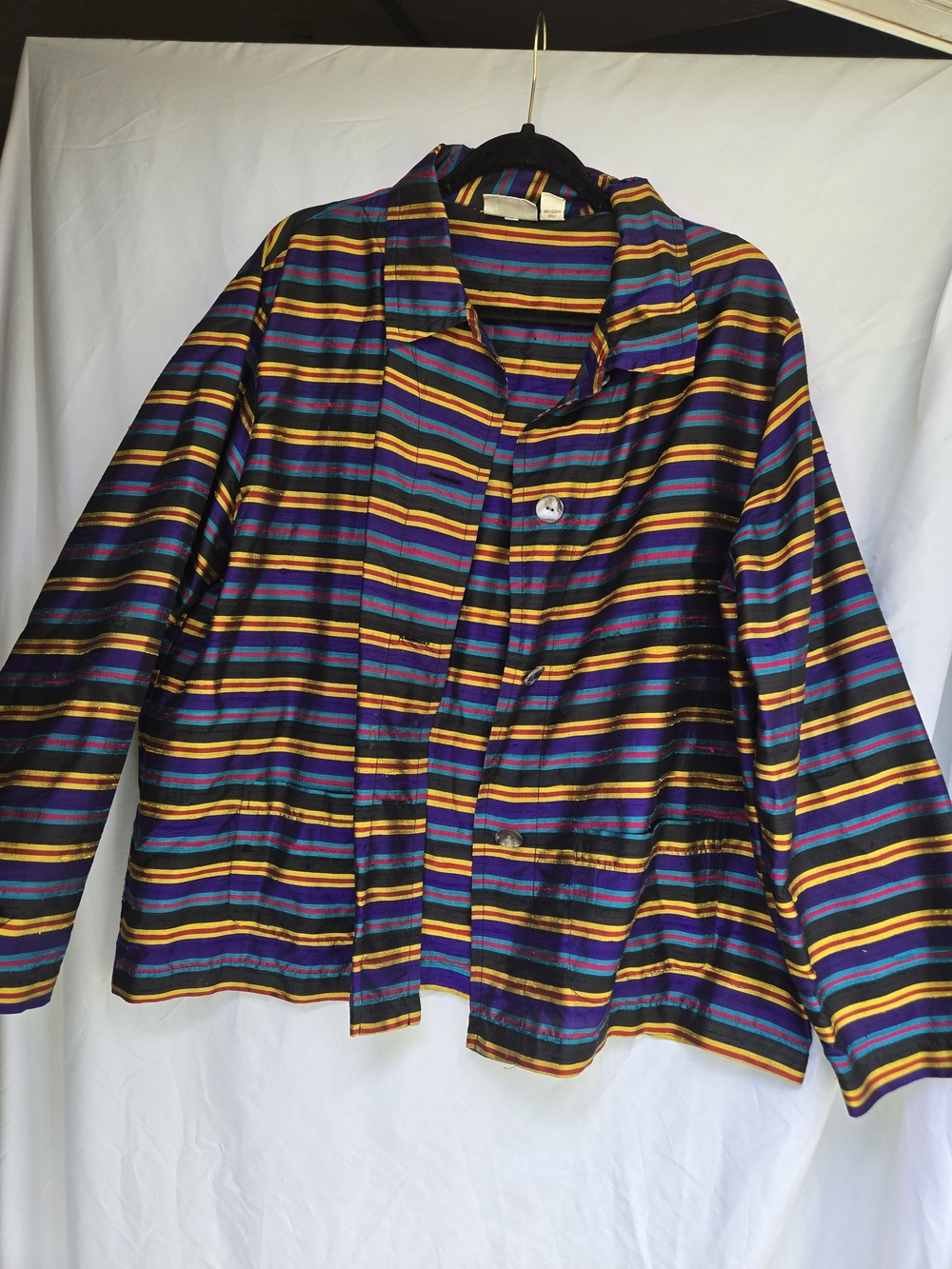 100% Silk Button Up